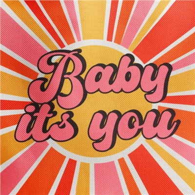 Сумка женская пляжная Baby it`s you, 47×37×13.5 см