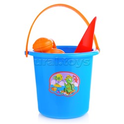 Комплект "Большой" совок+2 формочки с лейкой мал