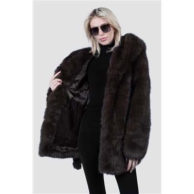 02-3290 Пальто женское шубка эко-мех