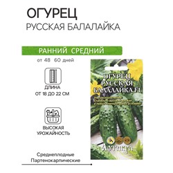 Семена Огурец "Русская Балалайка", F1, 8 шт 1023660