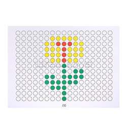 Доска для рисования "Зайчишка" в коробке (синий)