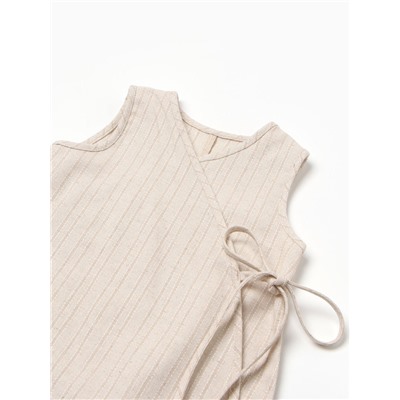 Комбинезон на запах детский MINAKU, цвет бежевый, рост 80-86 см