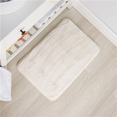 Коврик для дома SAVANNA «Элайза», 40×60 см, молочный