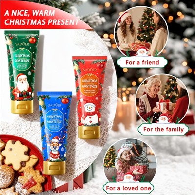 SADOER Лосьон для тела "CHRISTMAS" Pomegranate с экстрактом Граната, 100 гр