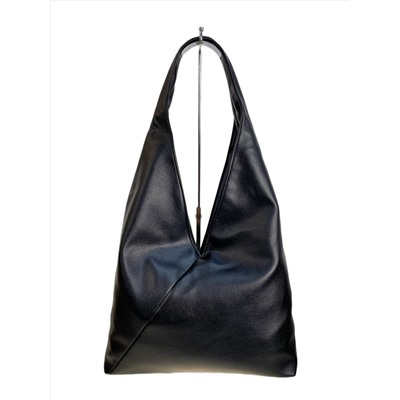 Женская сумка из искусственной кожи, цвет черный