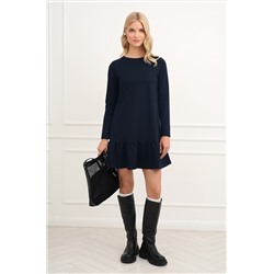 Женское платье трапеция из футера Happyfox