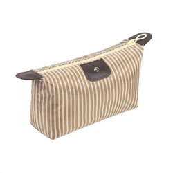 Kristaller Косметичка-пенал Stripes, галечный серый 25028