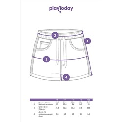Шорты PLAYTODAY, 974632