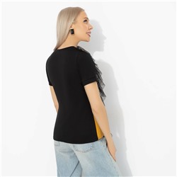 Футболка с объемным декором, Уверенно моя