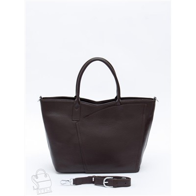 Сумка женская кожаная 1059C coffee Polina&Eiterou