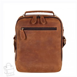 Сумка мужская кожаная 35702Z v.brown Zinimsk в Новосибирске