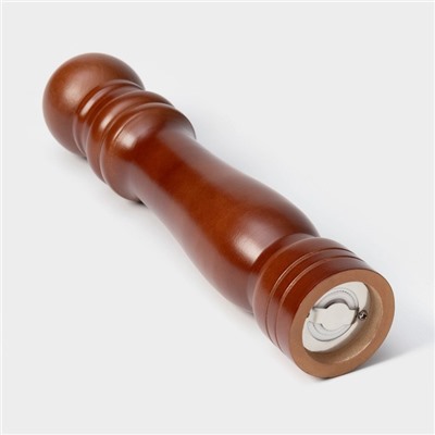 Мельница для специй Доляна «Дуновение леса», 26.5×5 см, керамический механизм, коричневая