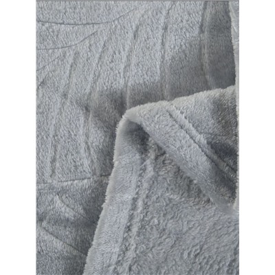 Плед Велсофт Бамбук Токио- СЕРЫЙ