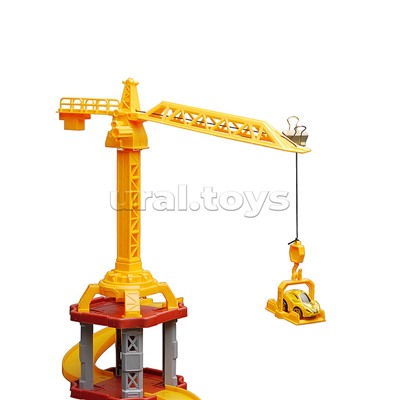 Парковка "Приключения на стройке" (75 предметов) в коробке