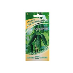 Семена Огурец «Изумрудные сережки» F1, корнишон, раннеспелый, партенокарпический, 10 шт., «Гавриш»