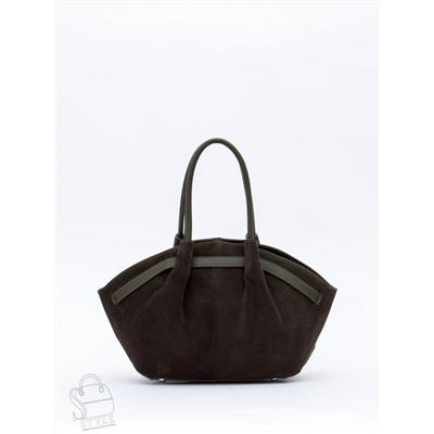 Сумка женская кожаная 2346YF gray green Polina&Eiterou  в Новосибирске