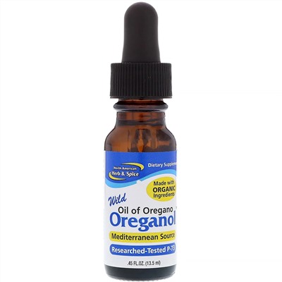 North American Herb & Spice, Oreganol P73, 13,5 мл