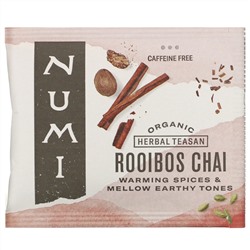 Numi Tea, Organic Herbal Teasan, Rooibos Chai, Caffeine Free, 18 Tea Bags, 1.71 oz (48.6 g)