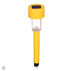 INBLOOM Фонарь садовый на солн. батарее, 4,5x4,5x31см, 1x1.2V 40mAh NI-MH, 1LED*белый