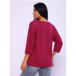 Футболка "Амели" (Бордо)