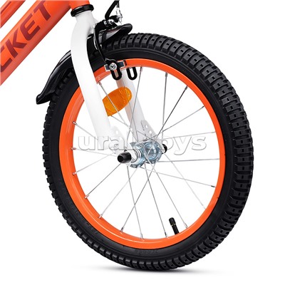 Велосипед 14" Rocket Basic, цвет коралловый