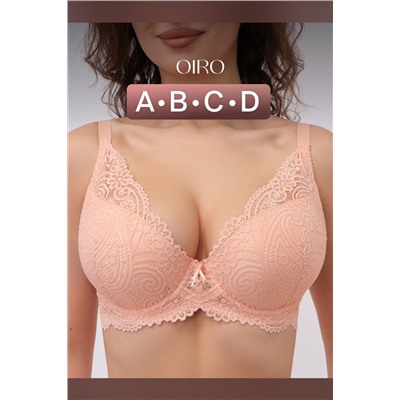 Бюстгальтер кружевной OIRO с пуш-ап ALICE 1032 НАТАЛИ, 1199660