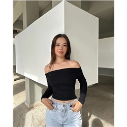 Топ с длинными рукавами