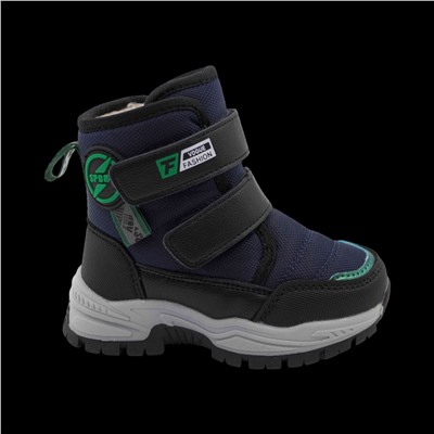 Ботинки мембранные на меху С7719-1 синие