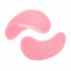 Патчи для области вокруг глаз Sweet raspberry, 1 пара, гидрогелевые с коллагеном и экстрактом малины, PICO MICO