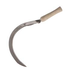 Серп «Травник», 14" (35.6 см), толщина лезвия 2 мм, рукоять дерево, Greengo