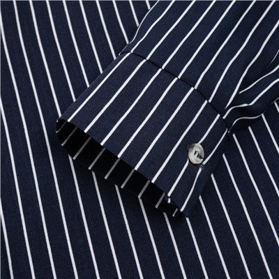 Костюм женский (рубашка, брюки) MINAKU: Enjoy, размер 48, синий