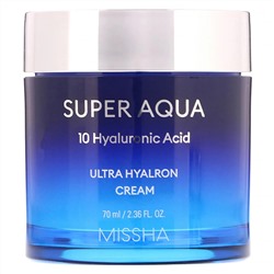 Missha, Super Aqua Ultra Hyalron, крем, 70 мл (2,36 жидк. унции)