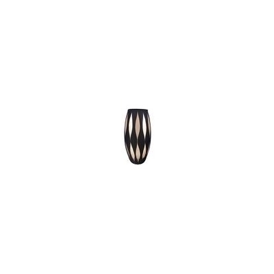 Ваза 26см AMARILLYS HILARY GOLD BLACK Италия