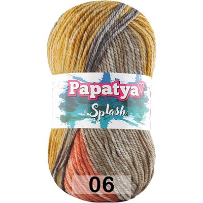 Пряжа Kamgarn SPLASH PAPATYA