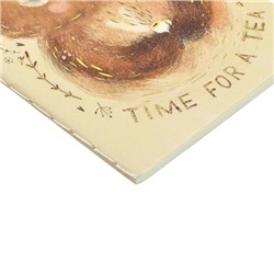 Записная книжка А6  30л клетка "ЛЮБОВЬ. МЕДВЕЖОНОК" 7-30-001/28 Bruno Visconti