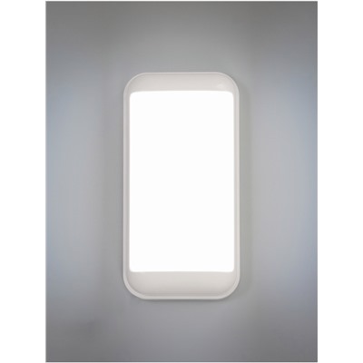 Светильник «Минимал» прямоугольник LED 10 Вт 3000К (быстросъемный механизм) белый 5×12×24 см