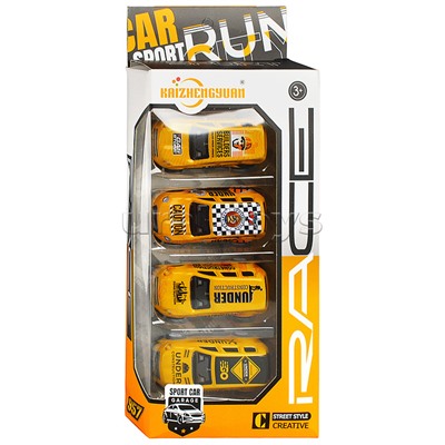 Набор машин "Крутые гонки" в коробке