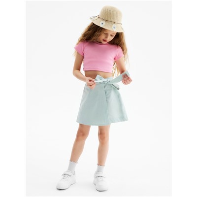 Юбка-шорты для девочки MINAKU, цвет мятный, рост 122 см