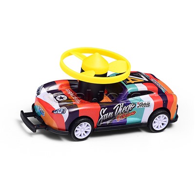 Машина- запускалка "Bump spin" (стреляет дисками) в пакете