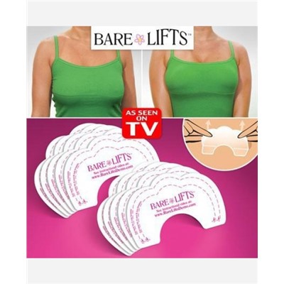 Наклейки для поднятия бюста Bare Lifts, 10 штук в упаковке 903983