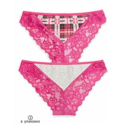LULA6194(2) (Трусы женские классические 2 шт., Pelican )