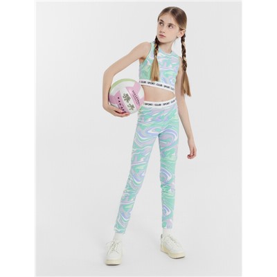 КОМПЛЕКТ ДЛЯ ДЕВОЧЕК (ТОП, ЛЕГГИНСЫ) 397728