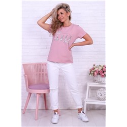 Футболка 27330 (Пудровая роза)