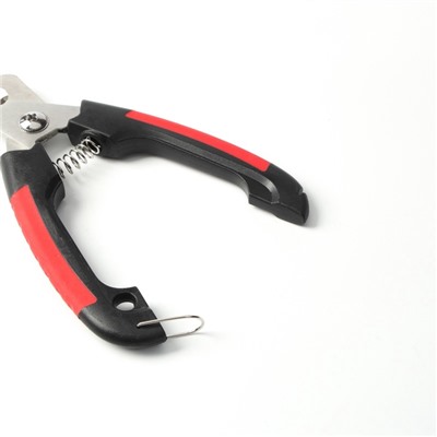 Набор по уходу за когтями: когтерез боковой (отверстие 11 мм) и пилка, микс цветов