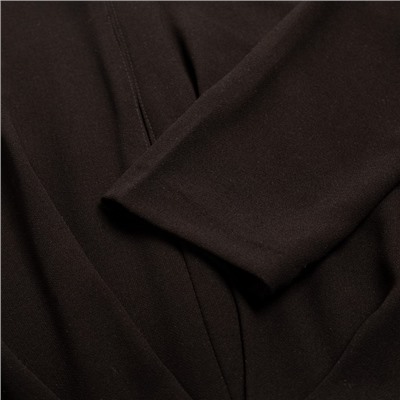 Платье мини женское MINAKU: Green trend, чёрное, размер 42