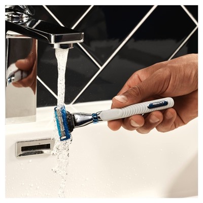 Сменные кассеты Gillette Mach3 Turbo Aloe, 3 лезвия, 2 шт