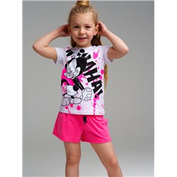 Фуфайка трикотажная для девочек (футболка)