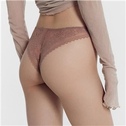 Трусы женские слипы кружевные Mark Formelle, розовые, размер 48 (L)