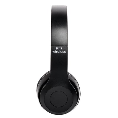 Bluetooth-наушники полноразмерные - P-47 (повр.уп.) (black)