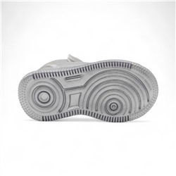 Кроссовки детские высокие В8913-28 серебряные